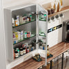 Mirrored Medicine Cabinet High Hardness Aluminum Bathroom Cabinet