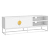 140CM Two Door TV Cabinet Entertainment Unit Stand Storage Shelf