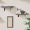 Set of 6 Wall Mounted Comfortable Cat Shelves Tree with Jump Boards Hammock Sofa Grip