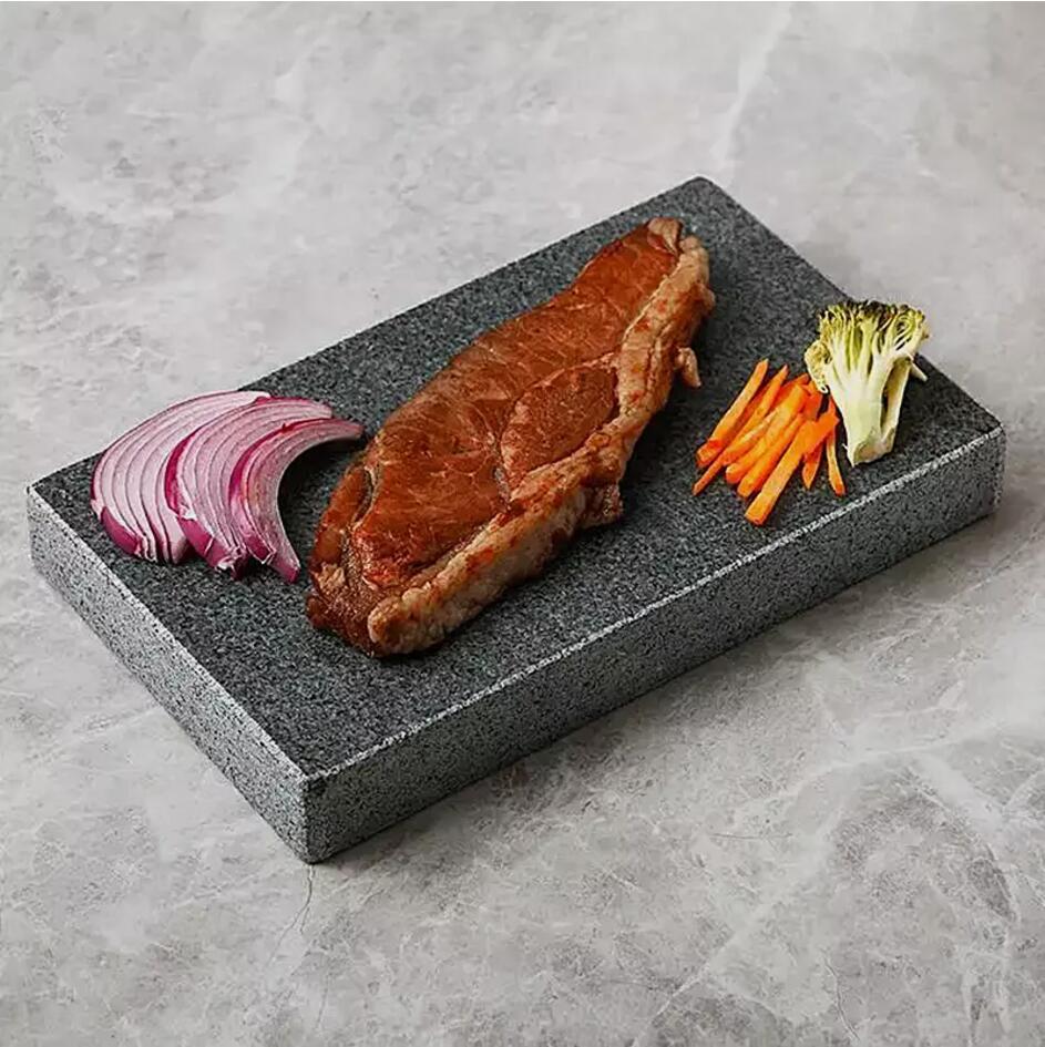 Japanese Steak Hot Stones Lava Cooking Stone Indoor Sizzling Hot Steak Stone