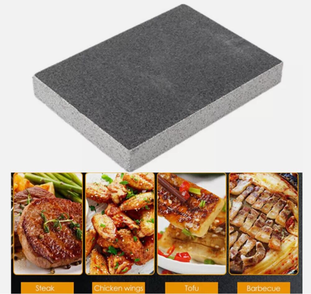 Japanese Steak Hot Stones Lava Cooking Stone Indoor Sizzling Hot Steak Stone