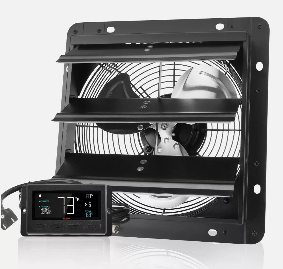 305mm Premium Remote Control Shutter Exhaust Fan Shop Exhaust Fan Wall-mount AU