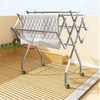 6 Tiers Stainless steel Foldable Clothes Airer Heavy Duty Collapsible Clothes Drying Rack