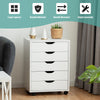 5 Chest of Drawers Filing Cabinet Rolling Storage Printer Stand