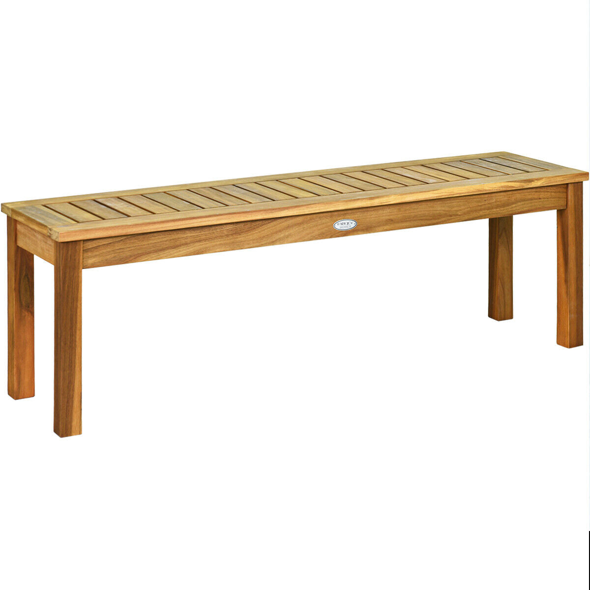 132 cm Outdoor Acacia Wood Dining Bench