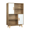 Wooden Bookshelf Display Shelf Storage Cabinet Bookcase