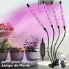 4 Head LED Grow Light Plant Light Panel Growing Plant Veg Flower Indoor Lamp