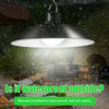 Solar Power Outdoor Garden Hanging LED Lamp Yard Pendant Light With Remote Control