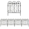 5PCS Metal Garden Fence Interlocking